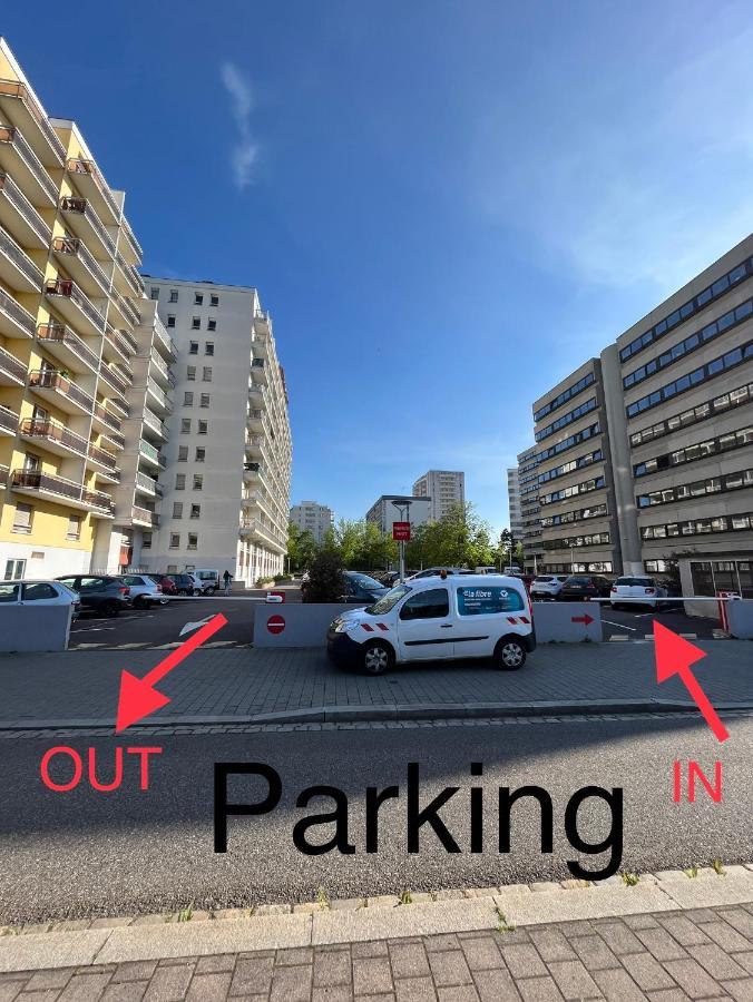 Appartement 6 Personnes Strasbourg Proche Centre Ville & Parking Esterno foto